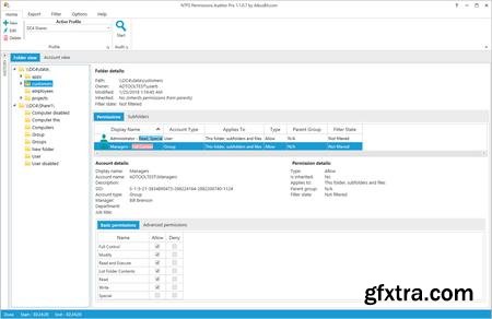 AlbusBit NTFS Permissions Auditor Pro 24.3.6 Portable