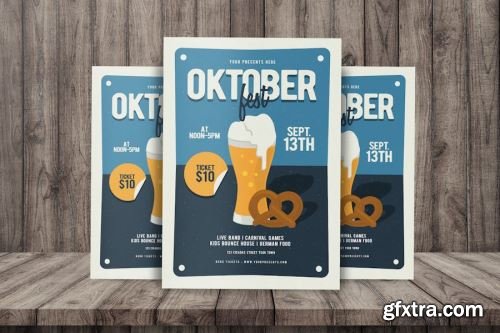 Flyer Collections #21 12xPSD