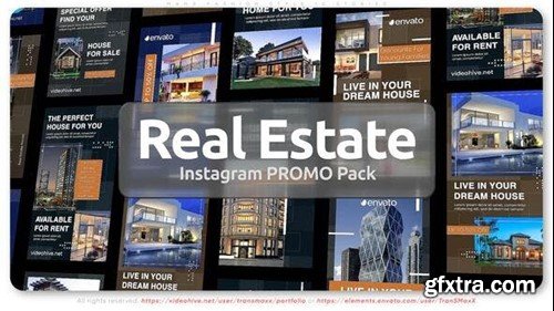 Videohive Real Estate - Instagram Promo Pack 51100755