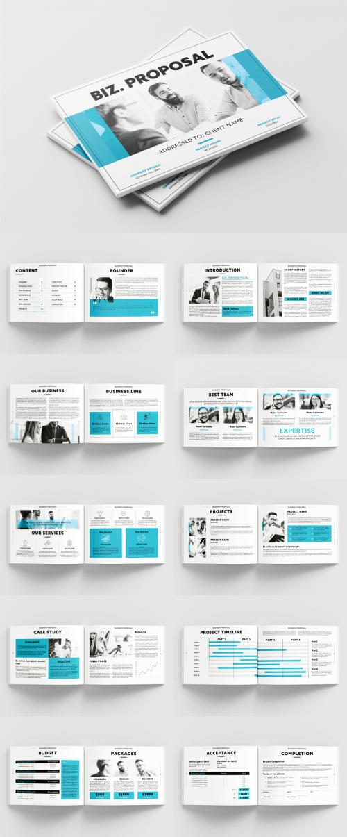 Business Proposal Layout - 464332618