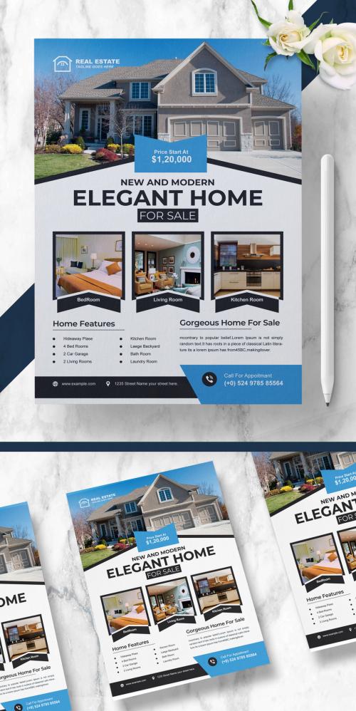 Real Estate Business Flyer - 464333919