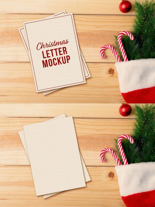 Christmas Letter Mockup - 464335855