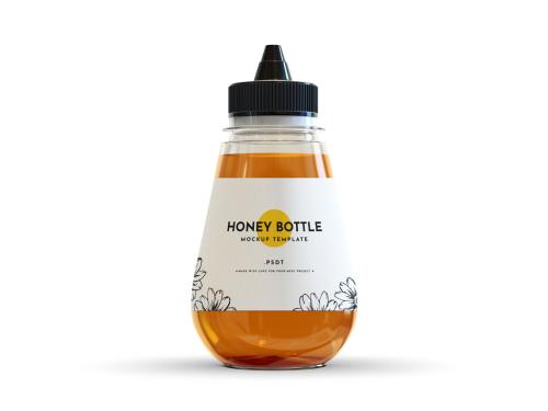 Honey Bottle Mockup - 464337141