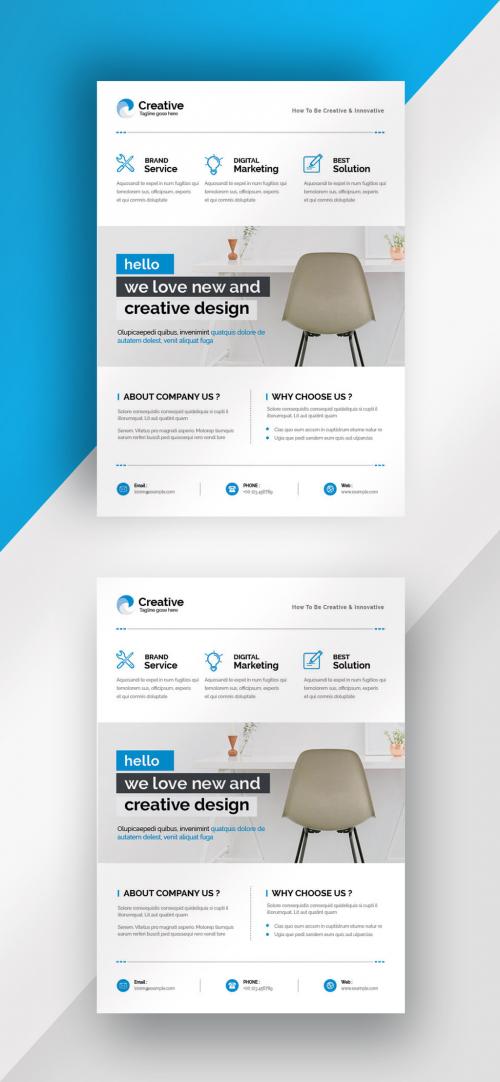 Minimal Business Flyer - 464338563