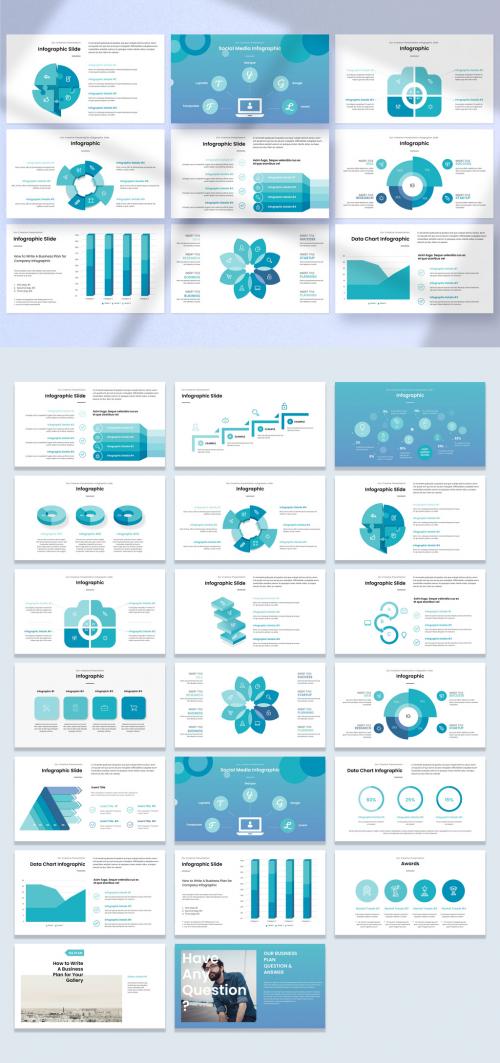 Business Infographic Presentation - 464338629