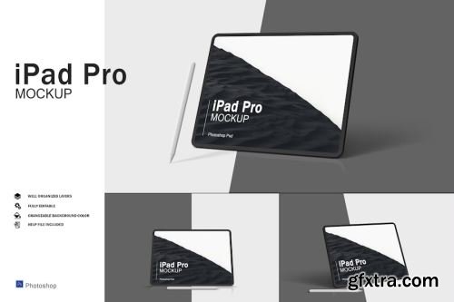 iPad Pro Mockup Collections #3 14xPSD