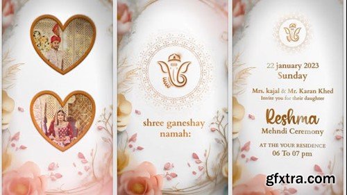 Videohive Indian Wedding Invitation After Effects 51107143