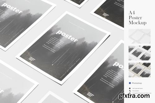 Poster Mockup Collections 15xPSD