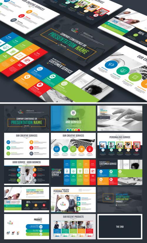 Minimalist Business Presentation Layout - 465123722