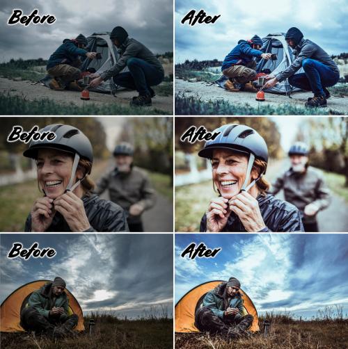 Before and After Photo Effect - 465124817