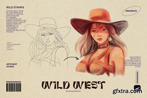 Wild West Stamps KJZVS46