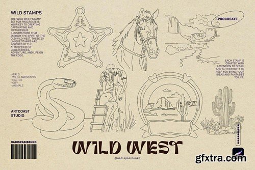 Wild West Stamps KJZVS46