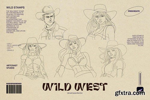 Wild West Stamps KJZVS46