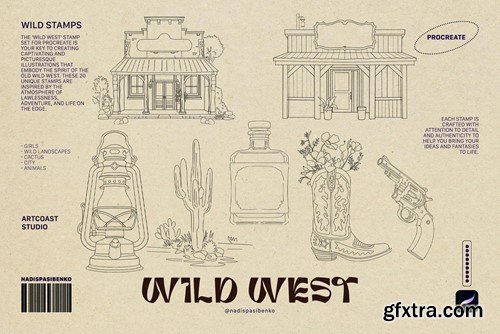 Wild West Stamps KJZVS46