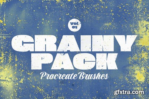 Grainypack 01|Procreate Brush MZAA5Y7