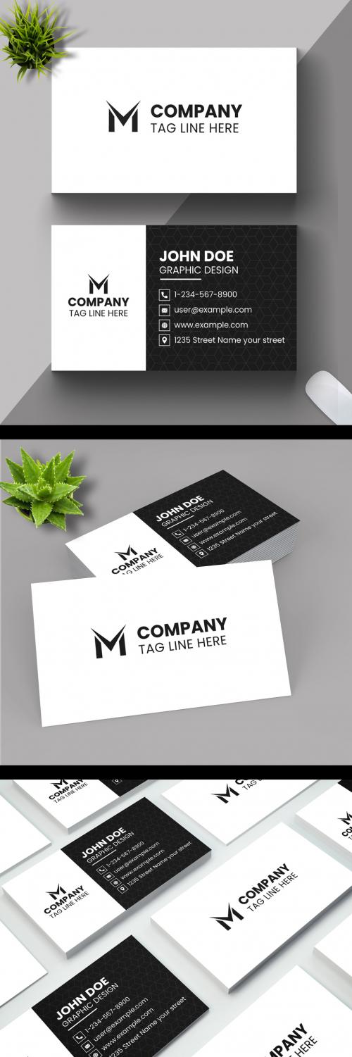 Business Card Layout - 465124899