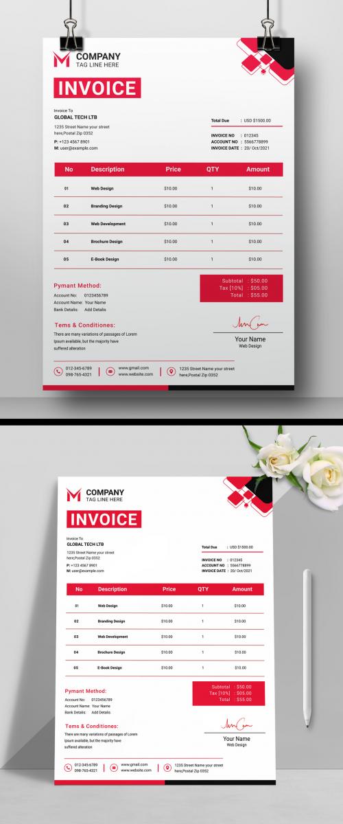 Invoice Layout - 465124909