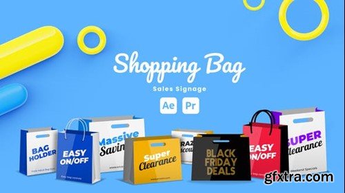 Videohive Shopping Bag Sale Signage 51146427