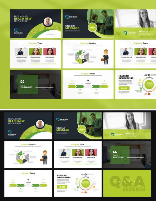 Clean Creative Presentation Layout - 465445890