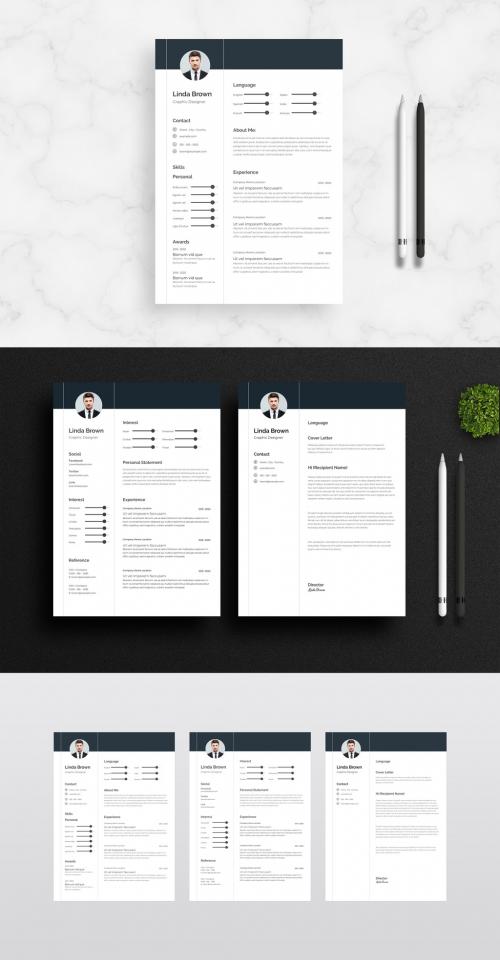 Clean Resume Layout - 465850141