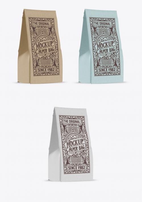 Kraft Paper Bag Mockup - 465850168