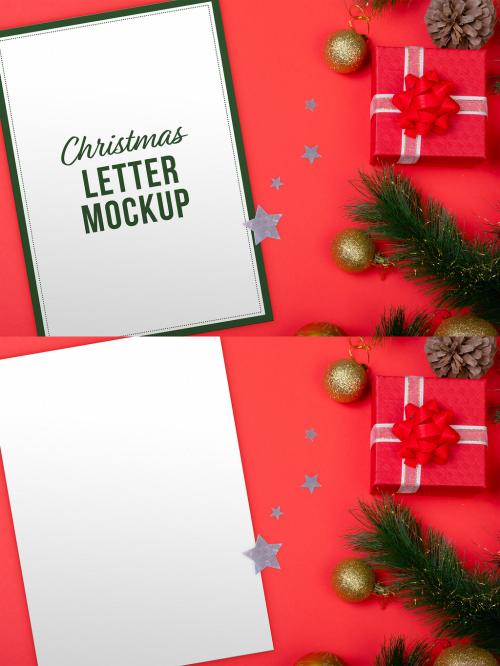 Christmas Letter Mockup - 466042065