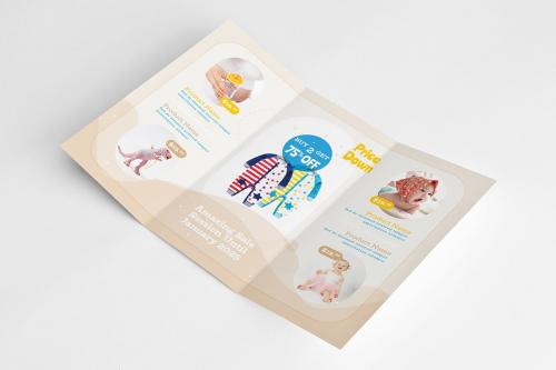 Baby Shop Trifold Brochure