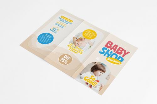 Baby Shop Trifold Brochure