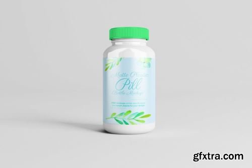 Pills Bottle Mockup Collections #1 12xPSD