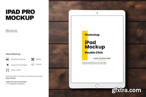 iPad Pro Mockup Collections 13xPSD