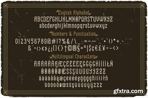 Bourbon Street Display Font LVN6RST