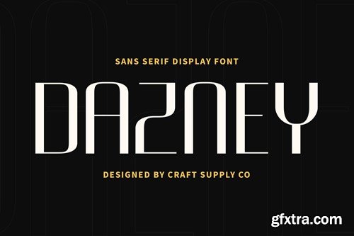 Dazney – Modern Sans Serif NULFE9S