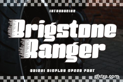 BrigstoneRanger - Quirky Display Speed Font XZX76QF