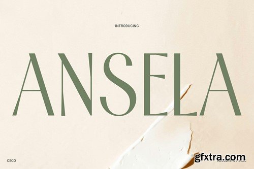 Ansela – Elegant Sans SJVDKUQ