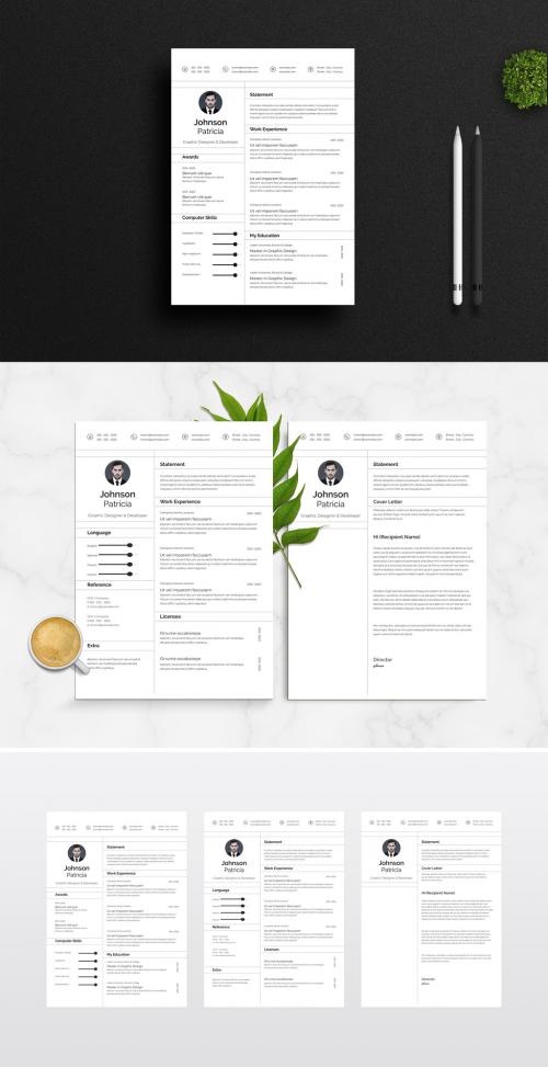 Clean White Resume - 467009961