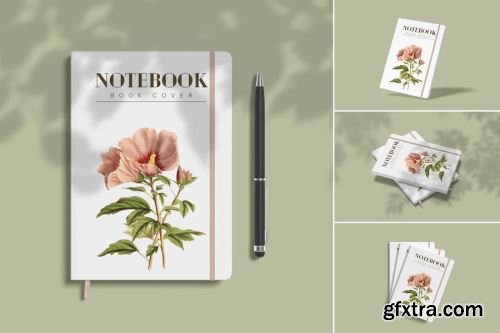Classic Notebook Mockup Collections 14xPSD