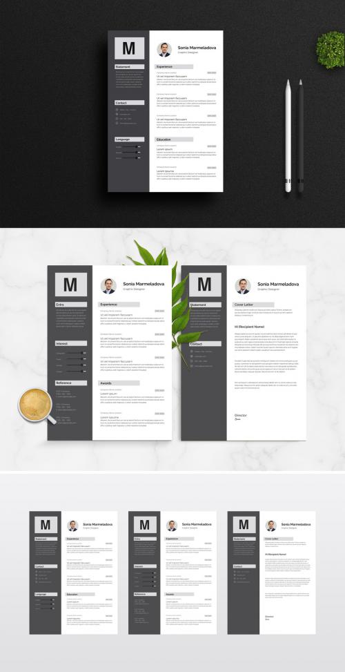 Creative Resume Layout - 467009968