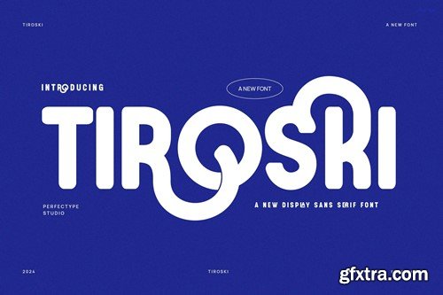 Tirqski Modern Futuristic Ligature Sans Serif Fon 9SSXJGE