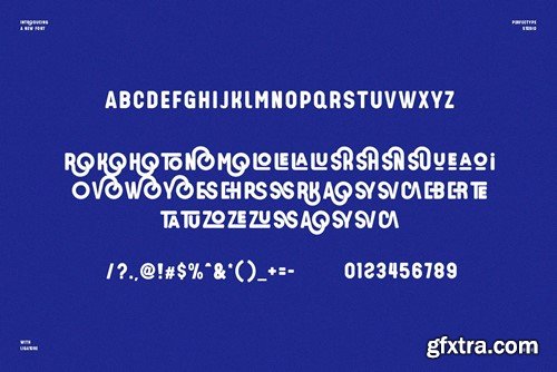 Tirqski Modern Futuristic Ligature Sans Serif Fon 9SSXJGE