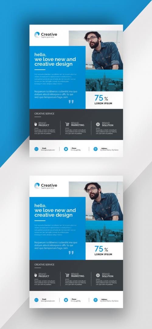 Creative Flat Flyer - 467010086