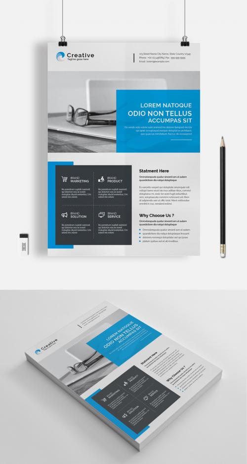 Clean Business Flyer - 467010090