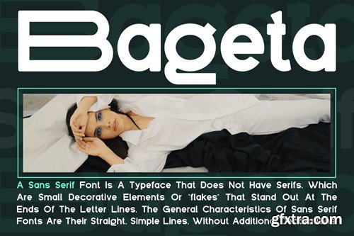 Bageta - Sans Serif Typeface JYW3N4P