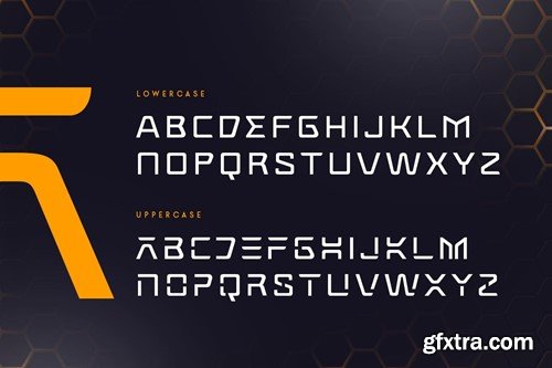 Hexa - Futuristic Font P43VJNT