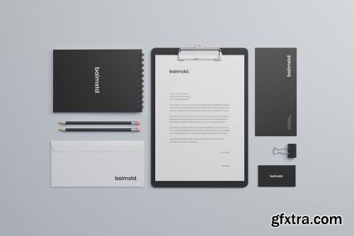 Corporate Identity Branding Mockup Collections 15xPSD