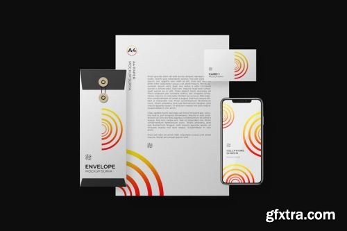 Corporate Identity Branding Mockup Collections 15xPSD