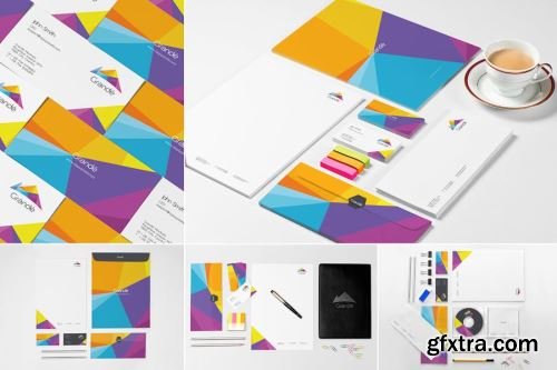 Corporate Identity Branding Mockup Collections 15xPSD