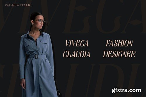 Valacia – Display Serif 76CUJUA