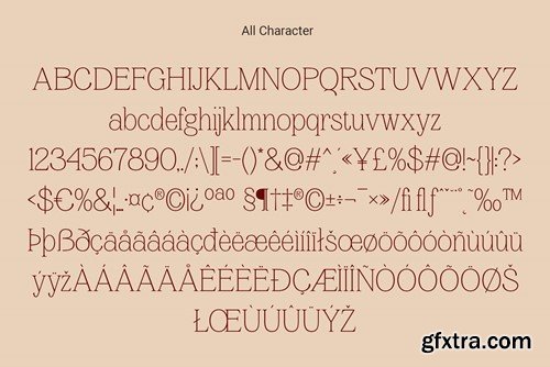 Leirent – Elegant Serif KUAF6UY