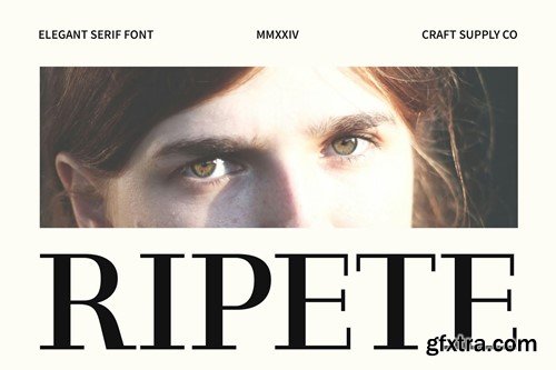 Ripete – Modern Serif YH8PHGX