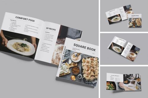 Square Magazine Mockup